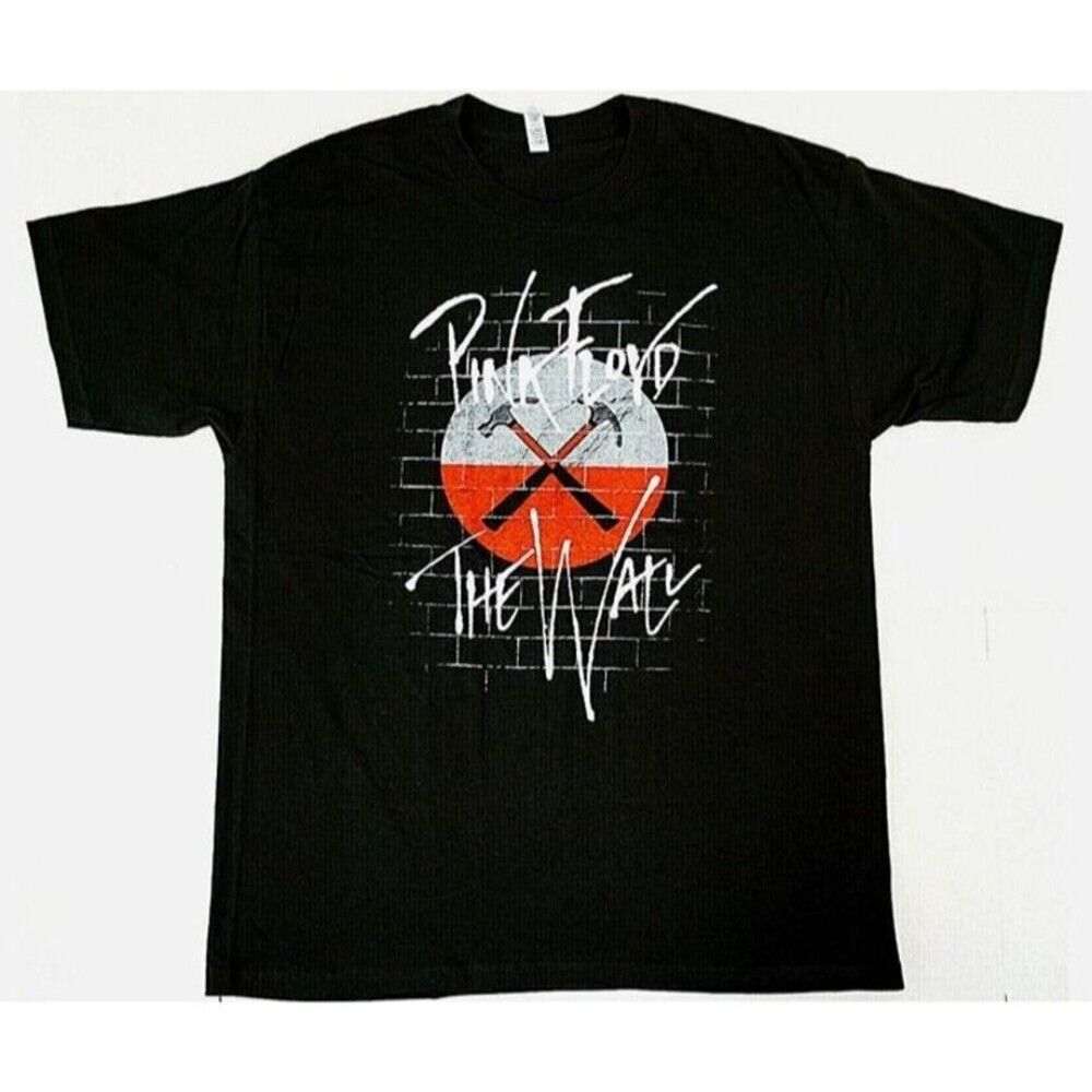 RARE PINK FLOYD THE WALL T-shirt Rock Men's 100% Cotton Tee Black New xl